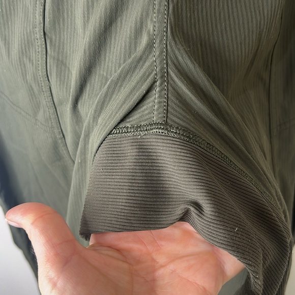 Lululemon Dance Studio Crop Pants *25" Dark Olive Green Size 10 - Picture 9 of 16